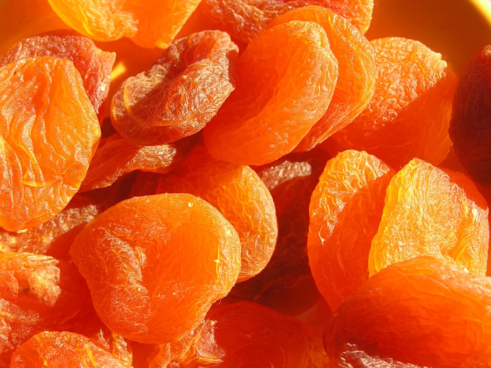 Dried apricots